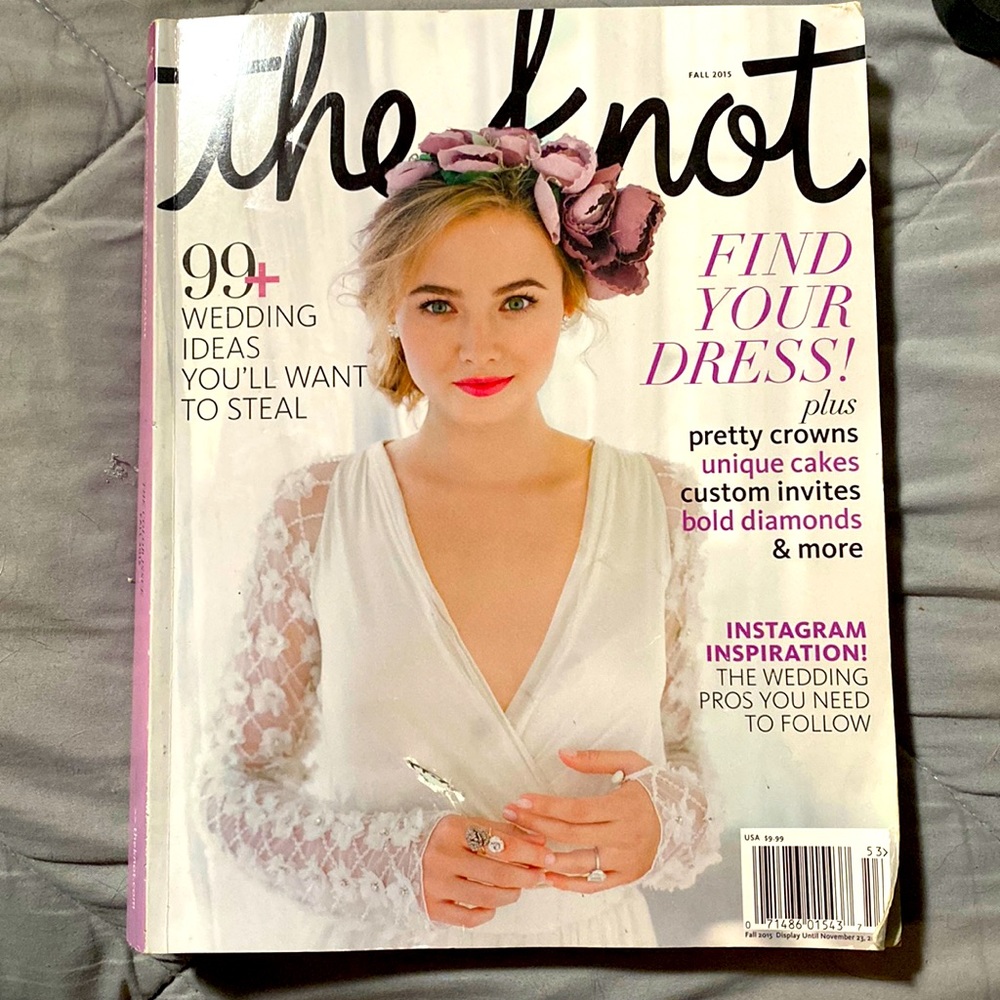 The Knot Magazine “The Color Issue” Fall 2015